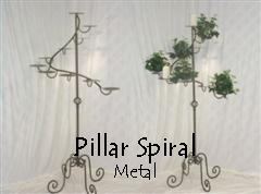 Rental store for metal pillar spirals pr in Southeastern Oklahoma