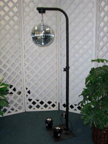 Rental store for disco ball w stand in Southeastern Oklahoma