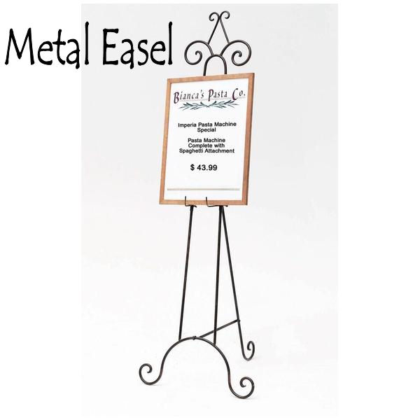 Rental store for metal easel in Southeastern Oklahoma