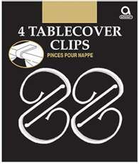 Rental store for table clips 6 per pk in Southeastern Oklahoma