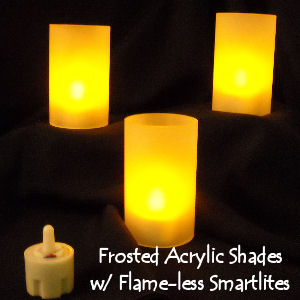 Where to find frosted acrylic shade 3 inch x 5 inch in Ada