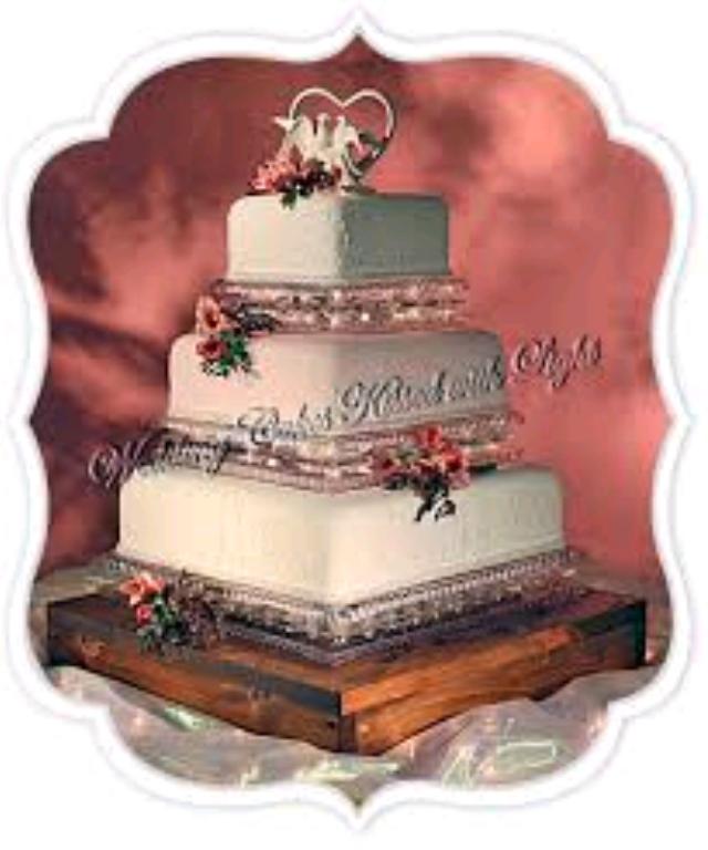 Rental store for cake plateau wood square 20 inch in Southeastern Oklahoma