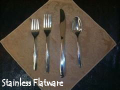 Rental store for flatware stainless dinner fk in Southeastern Oklahoma