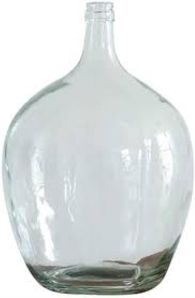 Rental store for boho glass vase 17 inch h x 11 inch d in Southeastern Oklahoma