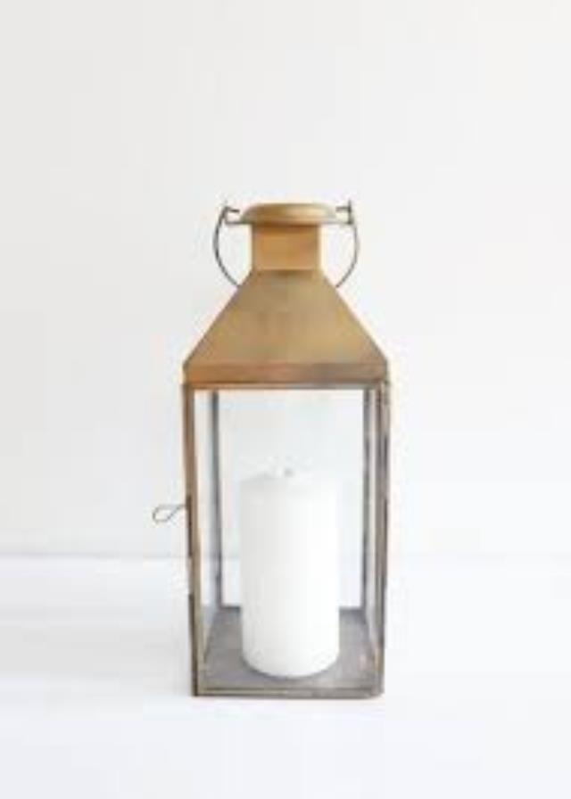Where to find lantern gold metal 15 inch in Ada