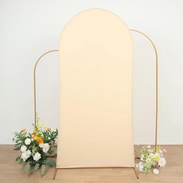Rental store for fitted cover arch beige matte 7 foot in Southeastern Oklahoma
