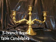Rental store for brass table candleabra 3br pr in Southeastern Oklahoma