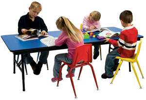 Where to find table juvenile 6 foot multicolor in Ada
