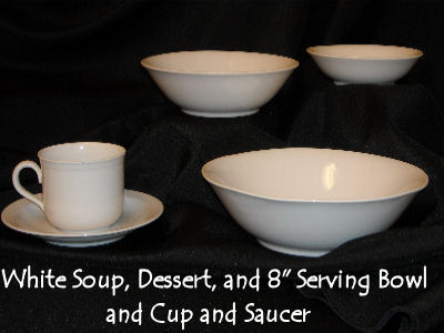 Where to find china white saucers in Ada