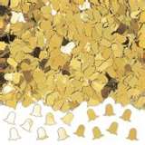 Rental store for confetti gold bells in Southeastern Oklahoma