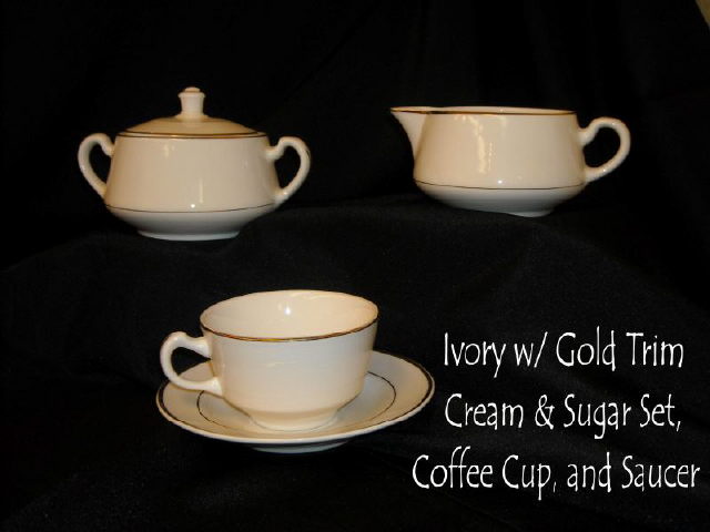 Rental store for china ivory creamer sugar set in Southeastern Oklahoma