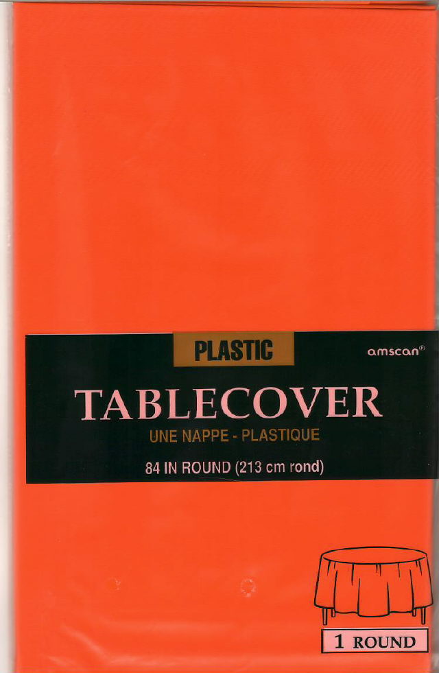 Rental store for table cover 84 inch rd orange in Southeastern Oklahoma