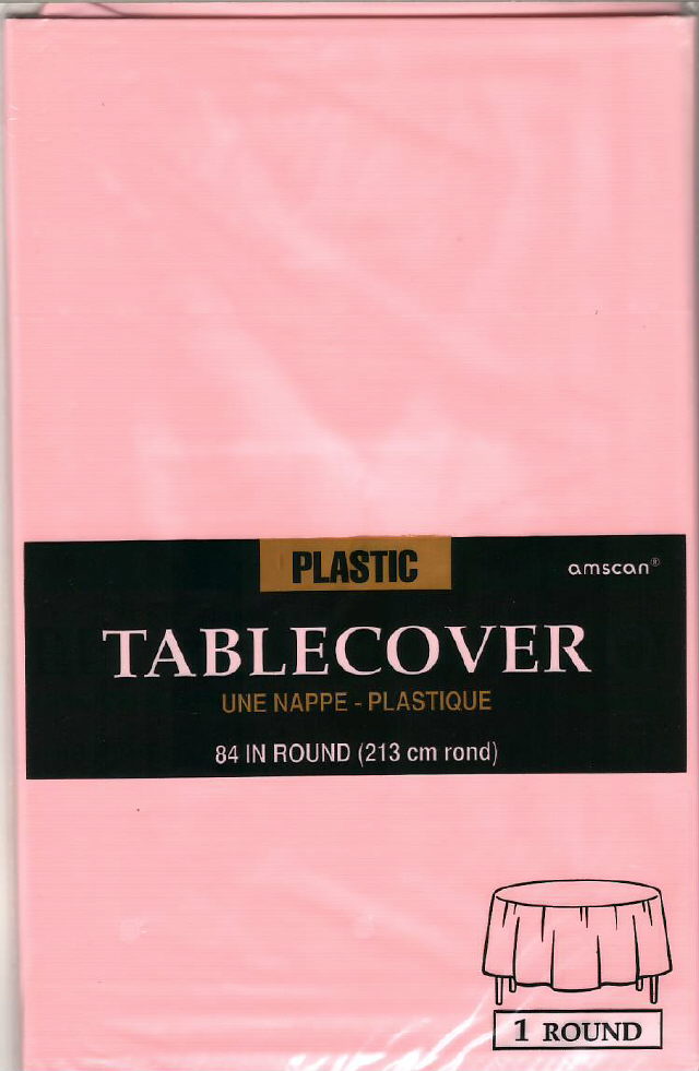 Rental store for table cover 84 inch rd pink in Southeastern Oklahoma