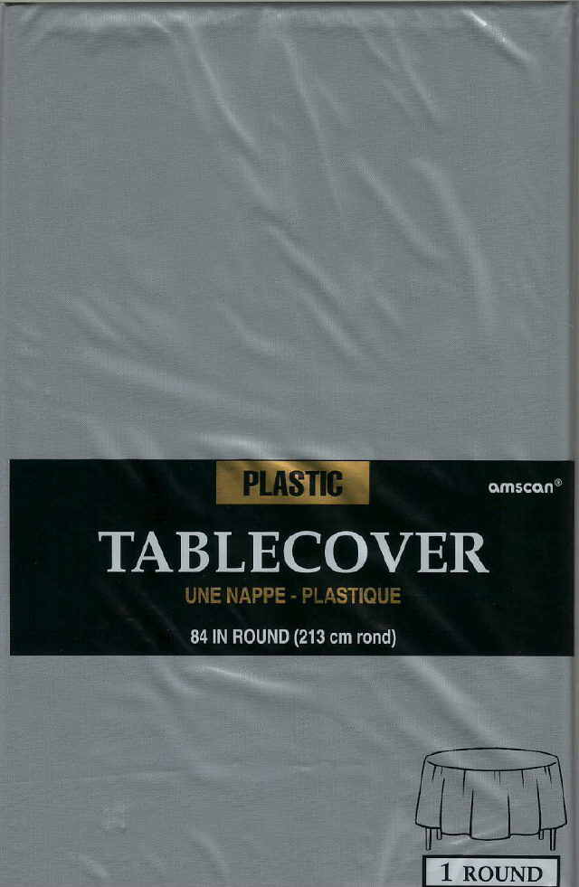 Rental store for table cover 84 inch rd silver in Southeastern Oklahoma