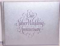 Rental store for guest book silver anniversary in Southeastern Oklahoma