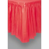 Rental store for table skirt red in Southeastern Oklahoma