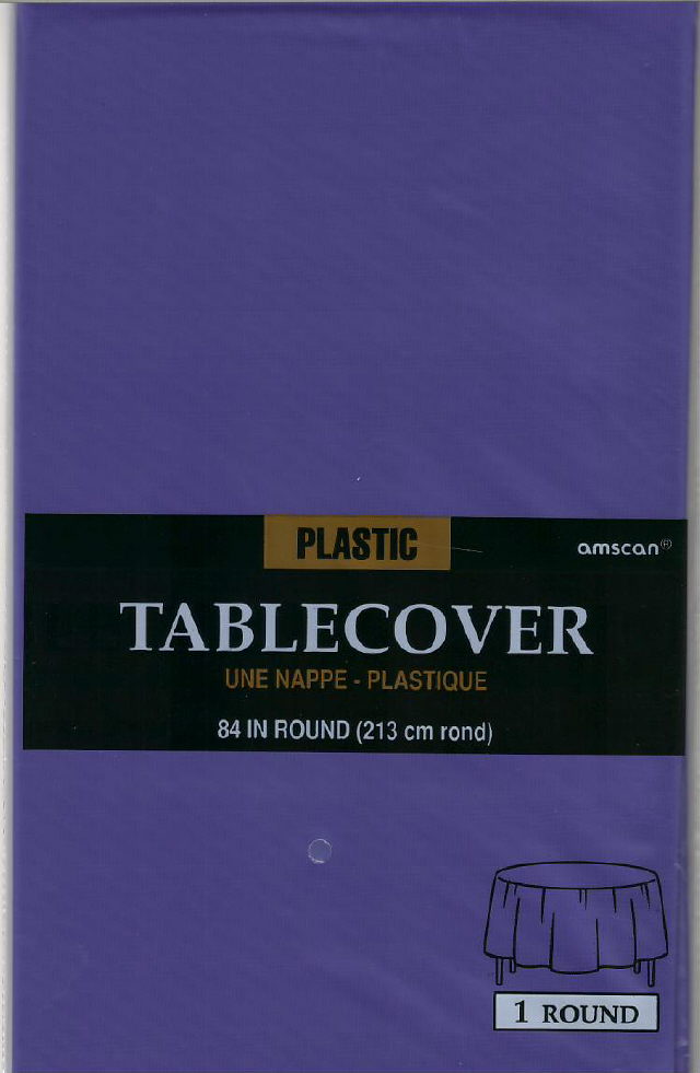 Rental store for table cover 84 inch rd purple in Southeastern Oklahoma
