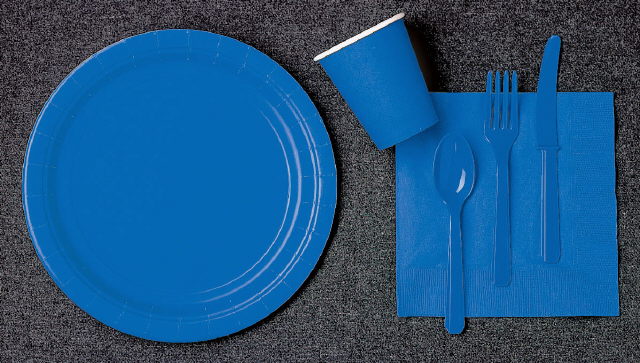 Rental store for napkins luncheon royal blue in Southeastern Oklahoma