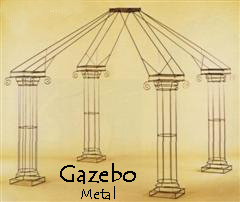 Rental store for metal gazebo in Southeastern Oklahoma