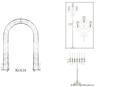 Rent arches backdrops